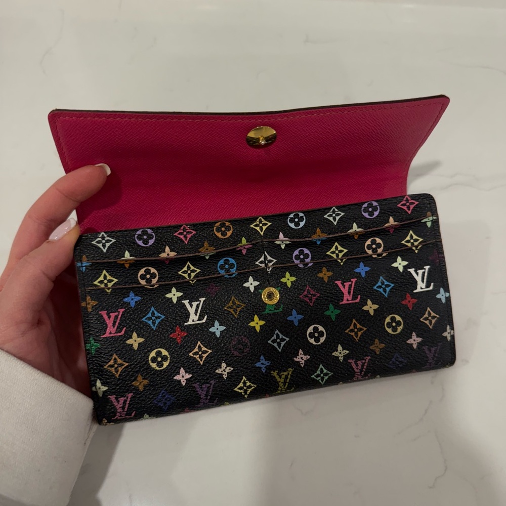 Louis Vuitton Multicolor Monogram Wallet - Picture 8 of 8